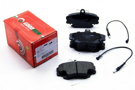 Гальмівні колодки перед. Logan 05-/Megane 96-03/Clio 91-05 Goodrem RM1170