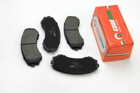 Тормозные колодки перед. Mitsubishi Grandis 04-11/Pajero 90- (sumitomo) Goodrem RM1235 (фото 1)