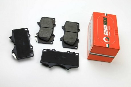 Тормозные колодки перед. Toyota Land Cruiser/Hilux VII/Lexus GX/ MITSUBISHI PAJERO 01- (sumitomo) Goodrem RM1243 (фото 1)