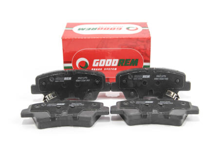 Гальмівні колодки зад. Hyundai i30/i40 11-/Kia Cee\&#039;d 12- (akebono) Goodrem RM1270 (фото 1)