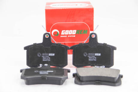 Колодки гальмівні задн. Audi 100/80/A4/A6/A8 (84-08) Goodrem RM1276
