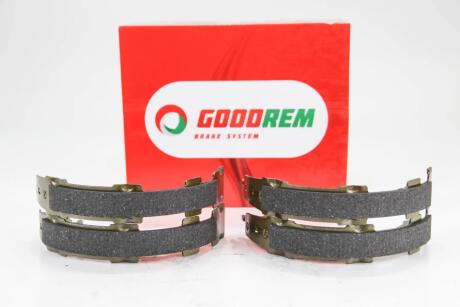 Колодки гальмівні задн. Leaf/Tiida/Pulsar/Sentra/Juke/Cube/Qashqai/X-Trail/RAV 4/Koleos 07- Goodrem RM1320 (фото 1)