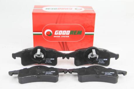 Колодки гальмівні задн. Cherokee/Grand Cherokee (99-10) Goodrem RM1468