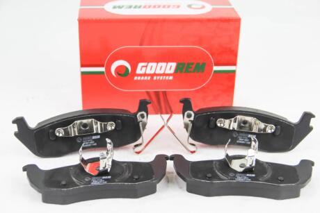 Фото 1 - колодки гальмівні задн. Grand Cherokee/Commander/QX56 03-13 Goodrem RM1483 Колодки гальмівні задн. Grand Cherokee/Commander/QX56 03-13 Goodrem RM1483 (фото 1)