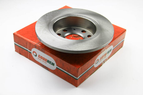 Гальмівний диск зад. Caddy III/Octavia/Golf V/VI 04- (255x10) Goodrem RM3027 (фото 1)