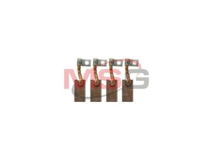 Щетки стартера HC CARGO BSX124