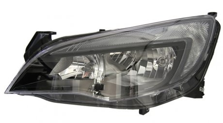 OPEL Фара основная галоген с мотором,H7/H7 W21/5W лев.Astra J 09- HELLA 1EG 010 011-611 (фото 1)