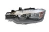 HELLA BMW Фара основная галоген с мотором,с лампами H7/H7 PY21W с девн.светом прав.3 F30/31 15- 1EG 012 101-921