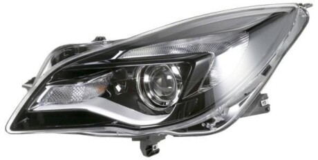 OPEL Фара основная галоген с мотором,с лампами AVL HIR2 PY21W W21W с дневн.светом прав.Insignia 08/13 - HELLA 1EL 011 165-721 (фото 1)