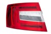 HELLA SKODA Задній ліхтар лівий LED, з гібридною технологією OCTAVIA III (5E3, NL3, NR3) 2SK 012 883-051