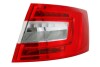 HELLA SKODA Задній ліхтар правий LED, з гібридною технологією OCTAVIA III (5E3, NL3, NR3) 2SK 012 883-061