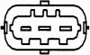 Датчик детонації 1.8MPI 16V OPEL ASTRA G 98-05, VECTRA C 02-08, Zafira B 05-12, ZAFIRA A 99-05, Ve HELLA 6PG009108-551 (фото 2)