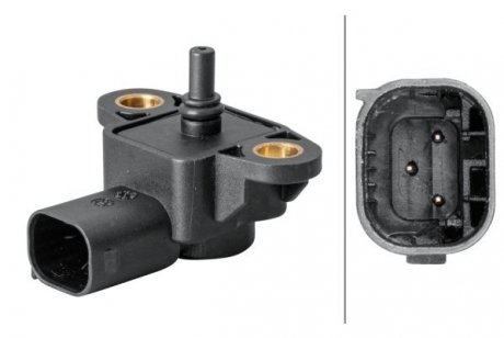DB датчик тиску надуву Viano 2.2 03- HELLA 6PP 358 152-071