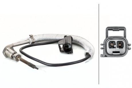 Датчик температур вихл. газів HELLA 6PT014495111 (фото 1)