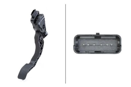 Педаль газу DS DS 3 CITROEN C2, C2 ENTERPRISE, C3 AIRCROSS I, C3 I, C3 II, C3 II/HATCHBACK, C3 III, C3 PLURIEL, C-ELYSEE, DS3 PEUGEOT 2008 I, 207, 207/HATCHBACK, 207/KOMBI 1.0-2.0D 08.00- HELLA 6PV009 949-821 (фото 1)