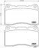 Тормозные колодки перед. Civic/Lancer/Impreza 2.0-2.5 01- HELLA 8DB355006-601 (фото 2)