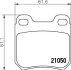 Колодки дискового тормоза HELLA 8DB355007381 (фото 2)