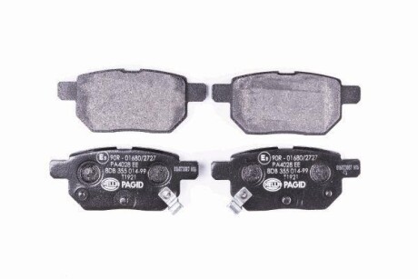 Гальмівні колодки зад. Lexus CT/Toyota Prius/Yaris 08- HELLA 8DB 355 014-991 (фото 1)