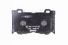 Гальмівні колодки перед. INFINITI FX/M37/Q50/Q60/Q70/QX70/NISSAN 370 Z 2.0-5.0 09- HELLA 8DB355015-411 (фото 3)