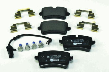 Гальмівні колодки зад. Audi A6 10- (TRW) HELLA 8DB355016-001 (фото 1)