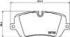 Гальмівні колодки зад.Range Rover IV,Sport 12- HELLA 8DB 355 020-361 (фото 1)