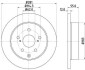 Гальмівний диск зад. RAV4 lll / lV (PRO) 8DD355118-881