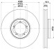 HELLA PRO FORD диск гальм. передн. TRANSIT 15- 8DD 355 123-131