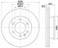 HELLA PRO HIGH CARBON DB диск гальм. передн. Sprinter 06- 8DD 355 129-281