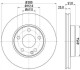 HELLA PRO HIGH CARBON DB диск гальм. передн. A176 15- 8DD 355 129-671