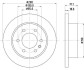 HELLA PRO DB Диск гальмівний задній SPRINTER 3,5 18- 8DD 355 131-841