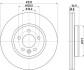 PRO HIGH CARBON VW Диск гальмівний передн. AMAROK 2.0 11- HELLA 8DD 355 132-561 (фото 1)