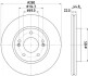 HELLA PRO KIA Гальмівний диск передн. NIRO I, HYUNDAI IONIQ 8DD 355 132-641