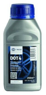 Гальмівна рідина DOT4 (0,25L) HELLA 8DF 355 360-001