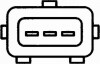 Витратомір повітря 2.8MPI 30V, 2.4MPI 30V VW Passat B5 96-05; AUDI A6 94-04, A8 94-02, 80 91-95 HELLA 8ET009142-411 (фото 2)