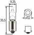 Лампа розжарювання, H6W 12V 6W BAX 9s 8GH 007 643-121