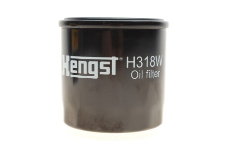 Фільтр масляний двигуна CHEVROLET AVEO 1.2 08-, RAVON 1.5 15- (HENGST) HENGST FILTER H318W