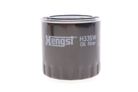 Фильтр масляный двигателя NISSAN NAVARA 3.0 DCI 10-, RENAULT MEGANE III 1.9 DCI 08- (HENGST) HENGST FILTER H335W