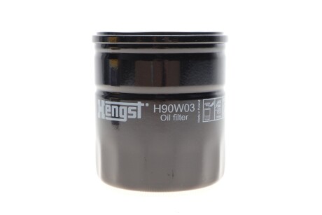 Фильтр масляный двигателя LANOS, AVEO, LACETTI, NUBIRA, NEXIA (Hengst) HENGST FILTER H90W03