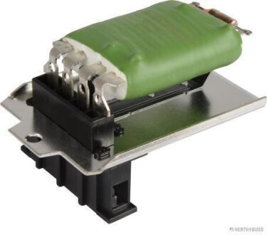 Фото резистор вентилятора пічки, постійний HERTH+BUSS JAKOPARTS 75614920 Резистор вентилятора пічки, постійний HERTH+BUSS JAKOPARTS 75614920