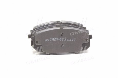 Колодки тормозные дисковые передние HYUNDAI, KIA (Jakoparts) HERTH+BUSS JAKOPARTS J3600330