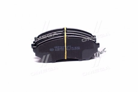 Колодки гальмівні дискові передні MITSUBISHI PAJERO 00- (Jakoparts) HERTH+BUSS JAKOPARTS J3605039