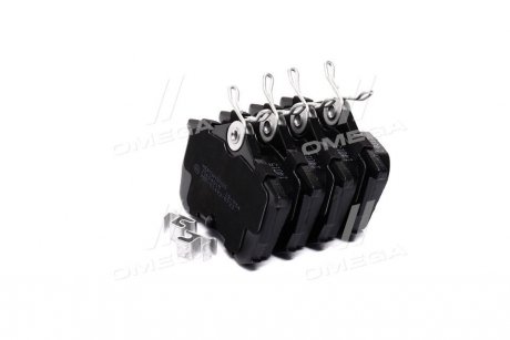 Колодки тормозные дисковые задние HONDA (Jakoparts) HERTH+BUSS JAKOPARTS J3614015 (фото 1)