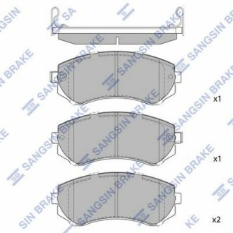 Тормозные колодки Hi-Q SP1492