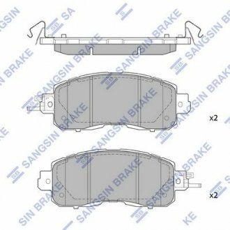 Колодки дискового гальма Hi-Q SP1765