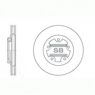 Гальмівний диск Hi-Q SD1029
