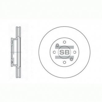 Тормозной диск Hi-Q SD2028