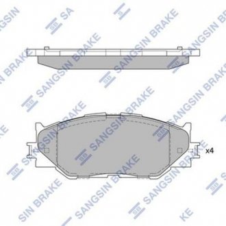 Колодки гальмівні дискові Hi-Q SP1543