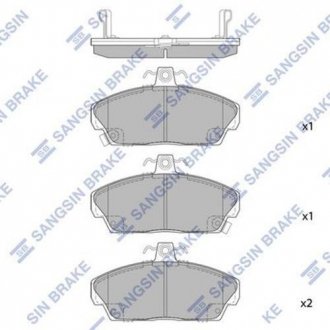 Тормозные колодки Hi-Q SP1571