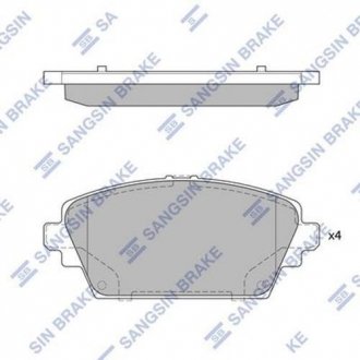 Тормозные колодки дисковые передние Hi-Q SP1582