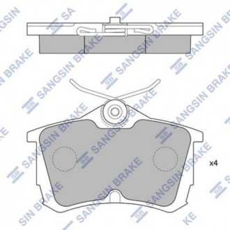 Тормозные колодки Hi-Q SP1635